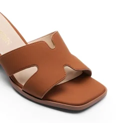 Square Toe Cut Out Sandals