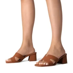 Square Toe Cut Out Sandals