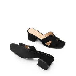 Square Toe Cut Out Sandals