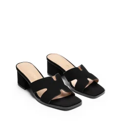 Square Toe Cut Out Sandals