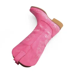 Square Toe Embroidered Cowboy Boots