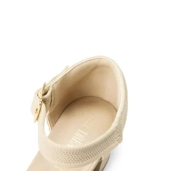 Square Toe Knitted Block Heel Pumps