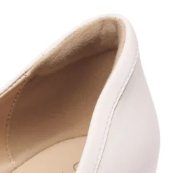 Square Toe Low Wedge Bow Flats