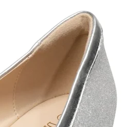 Square Toe Low Wedge Bow Flats
