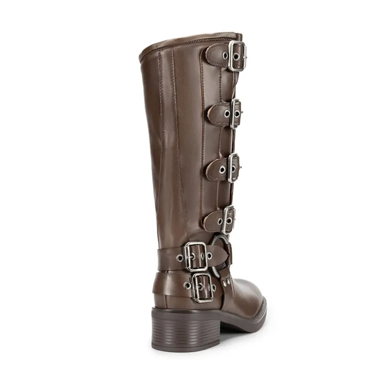 Square Toe Motorcycle Boots
