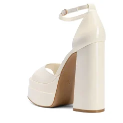 Square Toe Platform Chunky Heel Sandals