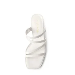 Square Toe Strappy Chunky Heel Sandals