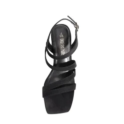 Square Toe Strappy Chunky Sandals