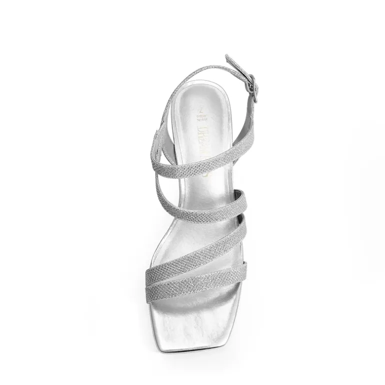 Square Toe Strappy Chunky Sandals