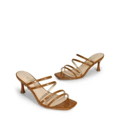 Square Toe Strappy Heel Sandals
