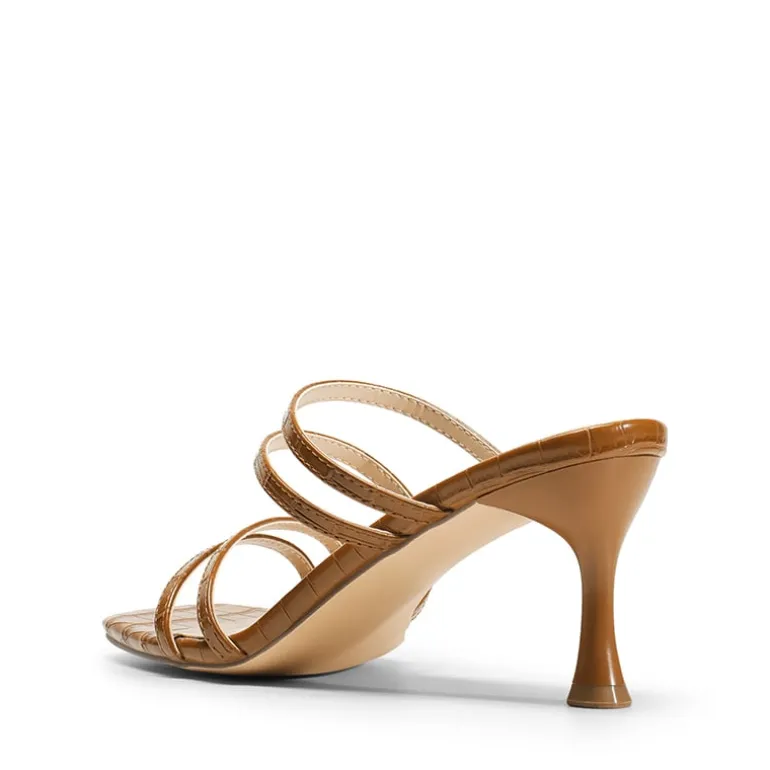 Square Toe Strappy Heel Sandals
