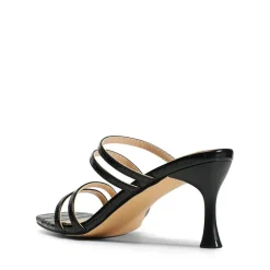 Square Toe Strappy Heel Sandals