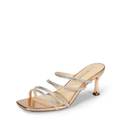Square Toe Strappy Heel Sandals