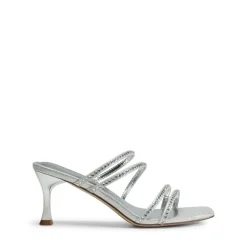 Square Toe Strappy Heel Sandals