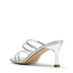 Square Toe Strappy Heel Sandals