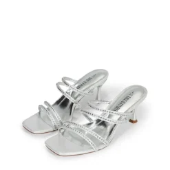Square Toe Strappy Heel Sandals