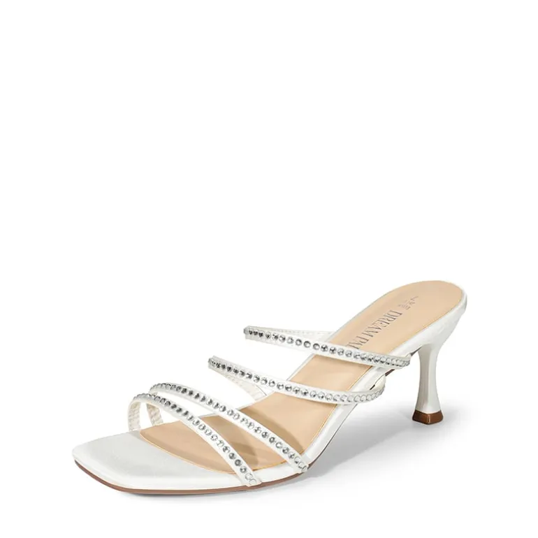 Square Toe Strappy Heel Sandals