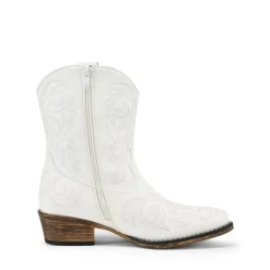 Square-toe Western Short Cowgirl Boots