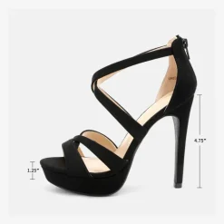 Stiletto Platform Pump Sandals