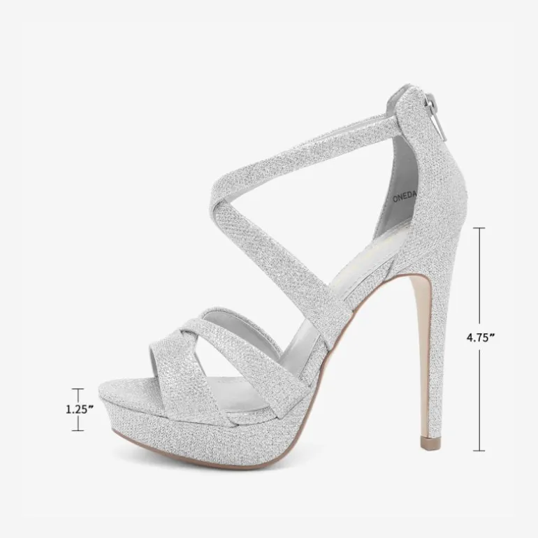 Stiletto Platform Pump Sandals