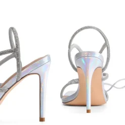 Stiletto Rhinestone Strappy Heels