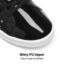 [Storybook DiscoStar] Shiny Star Pattern Sneakers