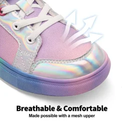 [Storybook Rainbow] Kids Breathable Fun Design Sneakers