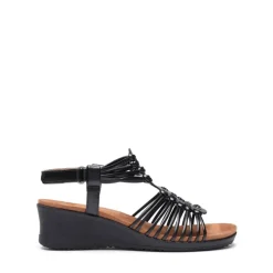 Strappy Ankle Strap Wedge Sandals