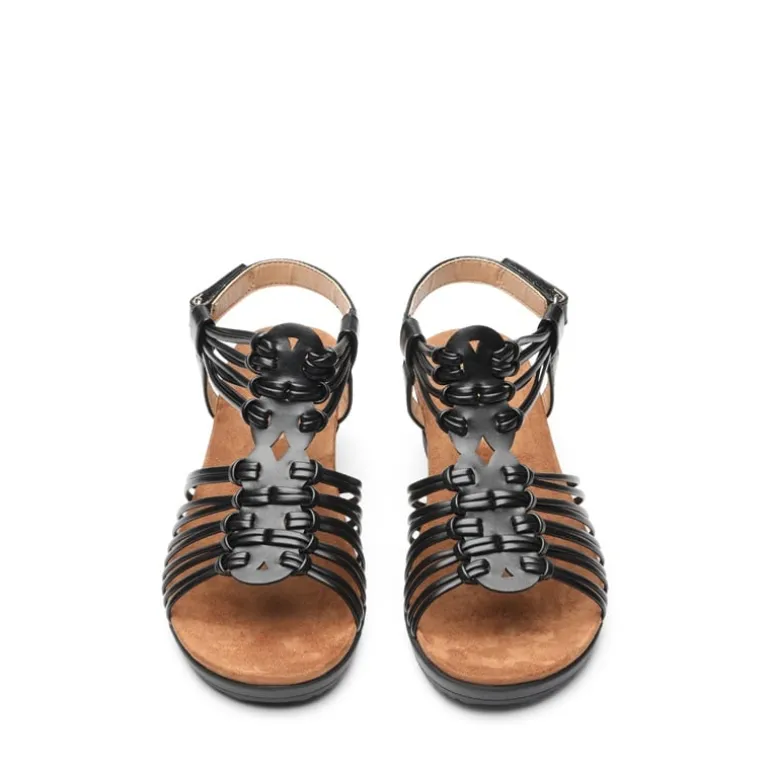 Strappy Ankle Strap Wedge Sandals