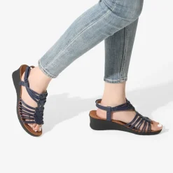 Strappy Ankle Strap Wedge Sandals