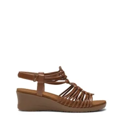 Strappy Ankle Strap Wedge Sandals