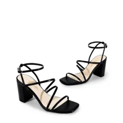 Strappy Chunky Heel Sandals