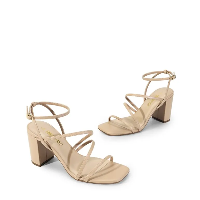 Strappy Chunky Heel Sandals