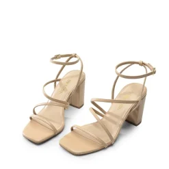 Strappy Chunky Heel Sandals