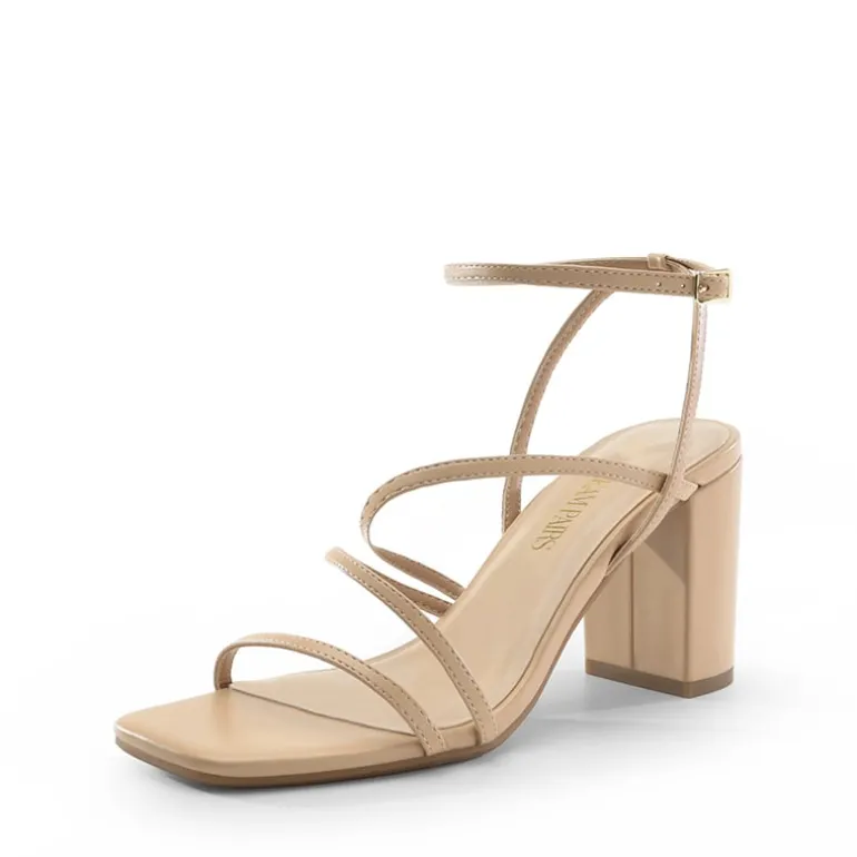 Strappy Chunky Heel Sandals