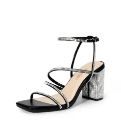 Strappy Chunky Heel Sandals