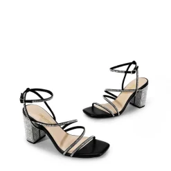 Strappy Chunky Heel Sandals