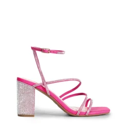 Strappy Chunky Heel Sandals
