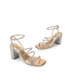 Strappy Chunky Heel Sandals