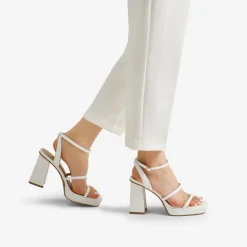 Strappy Chunky Platform Heel Sandals