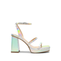 Strappy Chunky Platform Heel Sandals