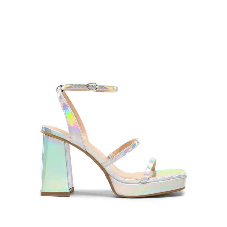 Strappy Chunky Platform Heel Sandals