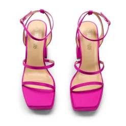Strappy Chunky Platform Heel Sandals