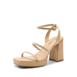 Strappy Chunky Platform Heel Sandals