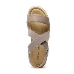 Strappy Criss Cross Flat Sandals
