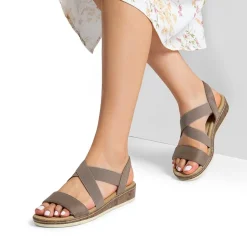 Strappy Criss Cross Flat Sandals