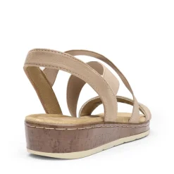 Strappy Criss Cross Flat Sandals