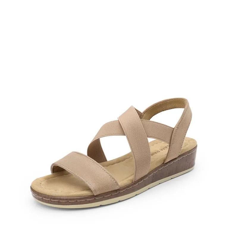 Strappy Criss Cross Flat Sandals