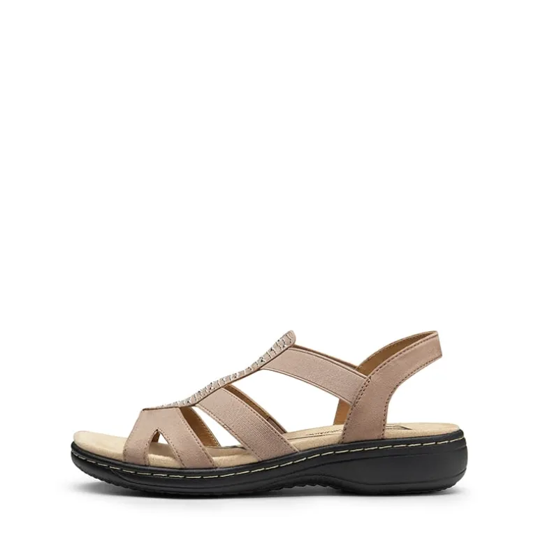 Strappy Suede Arch Support Flat Sandals