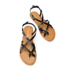 Strappy Thong Flat Sandals